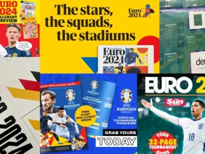 英國印刷業(yè)助力歐足聯(lián)2024歐洲杯：特刊、墻貼與創(chuàng)意促銷品齊發(fā)